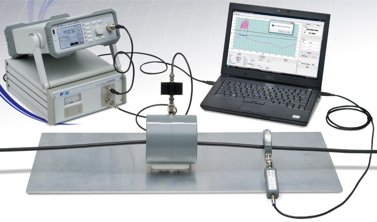 Example of Bulk Current Injection (BCI) Test Setup